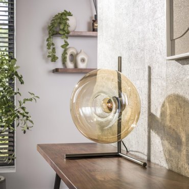 Vico Soll - lampe de table - 32 x 20 x 40 cm - ambre