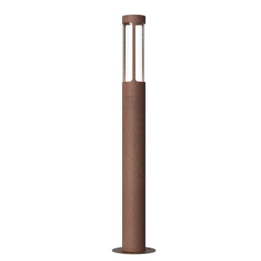 Nordlux Helix - lampe de jardin - Ø 15 x 80 x 8 cm - IP44 - corten