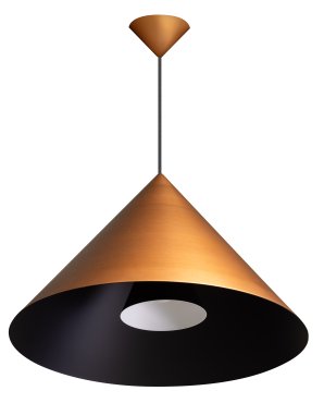 ETH Dillon - suspension - Ø 55 x 200 cm - cuivre clair