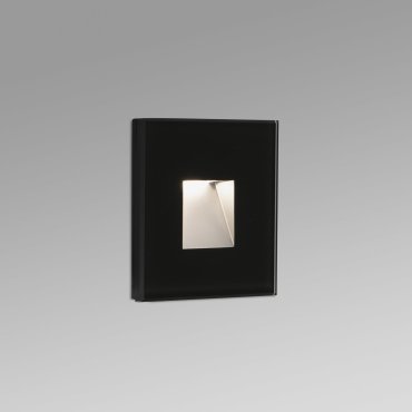 Faro Dart - applique encastrée - 8 x 3,6 x 8 cm - 2W LED inclus - IP65 - noir mat