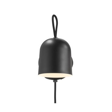 Design for the People Angle GU10 - applique murale avec interrupteur et port USB - 11 x 17 x 19,1 cm - noir