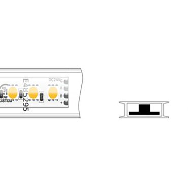Klus Bande LED - largeur 1,67 cm, longueur 500 cm - 24Vdc - 7W LED par mètre - 120 LED par mètre - IP65 - RGB