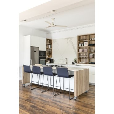 Faro Eco Indus - ventilateur de plafond - Ø 120 cm - blanc