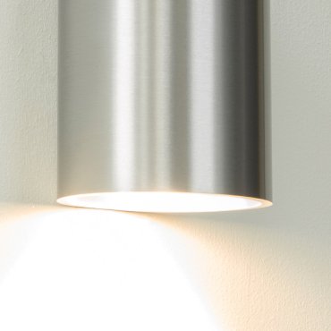 Artdelight Brody - applique murale - Ø 7,2 x 11 cm - 4W LED inclus - IP54 - aluminium