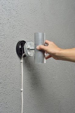 Passe-câble Konstsmide pour éclairage mural - Ø 10,5 x 1,5 cm