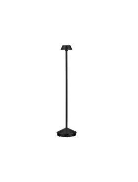 Nova Luce Arion - lampe de jardin - Ø 11 x 50 cm - 4W LED inclus - IP65 - anthracite foncé