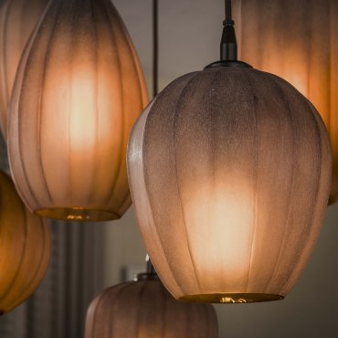 Vico Altura - suspension - 90 x 30 x 150 cm - mat brun sienna