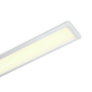ONE Light Profils linéaires LED encastrés - plafonniers encastrés - 121 x 8 x 5,5 cm - 40W LED inclus - blanc - couleur de lumière blanche