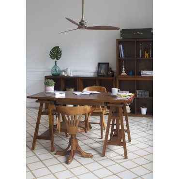 Faro Justfan - ventilateur de plafond avec télécommande - Ø 128 cm - noir mat