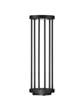 Nova Luce Nereus - lampe de jardin - Ø 16 x 50 cm - 8W LED inclus - IP65 - anthracite foncé