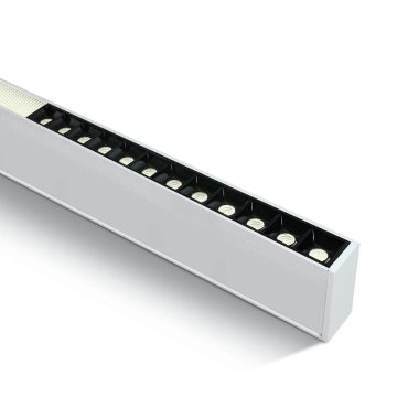 ONE Light LED Linear Profiles - plafonnier/ suspensions - 120 x 7 x 3,5 cm - 40W LED inclus - blanc - couleur de lumière blanche