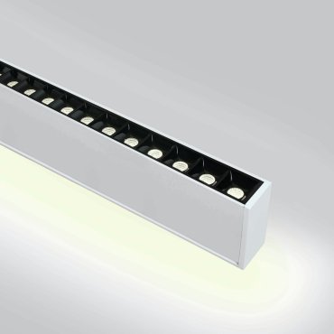 ONE Light LED Linear Profiles - lampe suspendue - 130 x 7 x 3,5 cm - 40W + 20W LED inclus - blanc - couleur de lumière blanc chaud