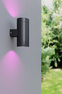 Spot LED Calex Smart Bluetooth Mesh - Ø 5 x 5,8 cm - GU10 - 5W - fonction de variation et couleur de lumière réglable via application - RGB+W