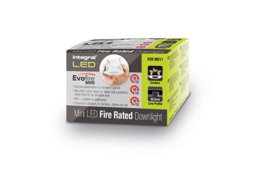 Integral LED mini - spot à encastrer - Ø 64 mm - Ø 45 mm à encastrer - IP65 - blanc