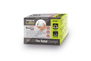 Integral LED mini - spot à encastrer - Ø 64 mm - Ø 45 mm à encastrer - IP65 - nickel satiné