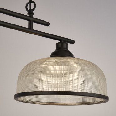 Searchlight Highworth - lampe suspendue - 75 x 120 cm - noir mat