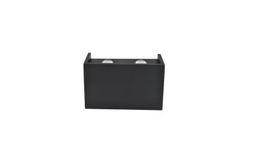 Projectlight Helmut - applique murale - 8 x 4 x 12,5 cm - 7W LED dimmable inclus - noir