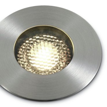 ONE Light COB Honeycomb Range - spot sol extérieur - Ø 92 mm, Ø 75 mm encastrable - 13W LED dimmable inclus - IP67 - aluminium