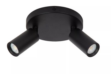 Lucide Ritmo - spot en saillie 2L - Ø 15 x 11,1 cm - noir