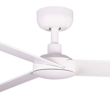Faro Rudder S - ventilateur de plafond - Ø 106 cm - blanc mat et frêne