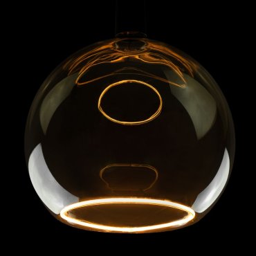 Segula Lampe LED - Floating Line - Ø 30 x 33 cm - E27 - 8W dimmable - 1900K - fumé