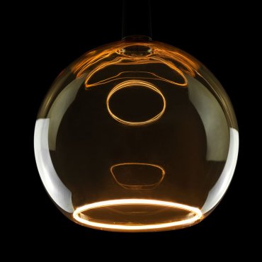 Segula Lampe LED - Floating Line - Ø 30 x 32 cm - E27 - 8W dimmable - 1900K - amber