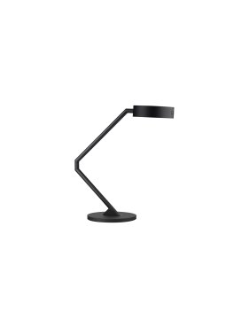Nova Luce Afi - lampe à poser - Ø 25 x 57 cm - 23W dimmable LED inclus - noir