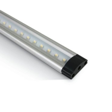 ONE Light LED Shelf System - profilé - 50 x 2,5 x 0,9 cm - 5W LED dimmable inclus - aluminium et noir - 3000K