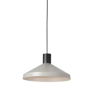 Faro Kombo - lampe suspendue - Ø 40 x 20,5 cm - gris et noir