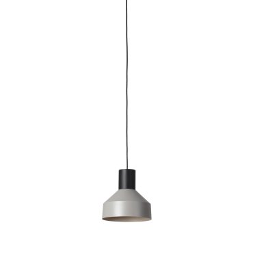 Faro Kombo - lampe suspendue - Ø 20 x 20 cm - gris et noir