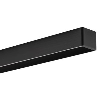 KLUS Micro-HG - Profilé LED pour un faisceau plus étroit - 1,6 x 1,5 cm - noir