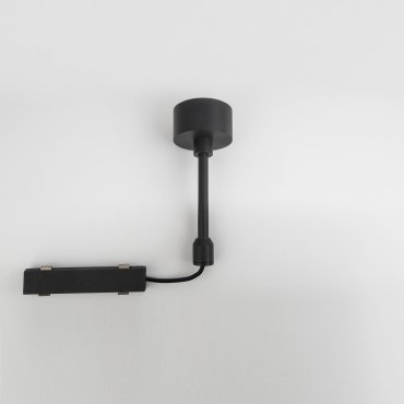 Nova Luce Tint - tube connecteur - Ø 6 x 10 cm - noir sable