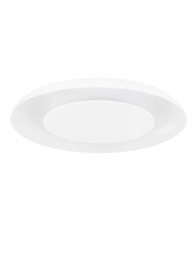 Nova Luce Epos - plafonnier - Ø 60 x 6 cm - 38W dimmable LED inclus - blanc sablé
