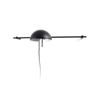 Faro Matilda - applique murale - 16,6 x 60 x 19,6 cm - noire