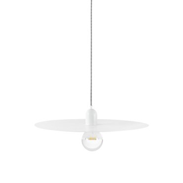 Faro Plat - lampe suspendue - Ø 50 cm - blanc mat