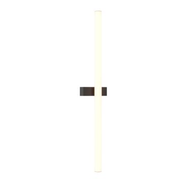 Maxlight Thora - applique murale - 16 x 90 x 8,5 cm - LED dimmable 18W incluse - IP44 - noir