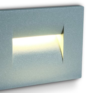 ONE Light Outdoor Dark Light - applique murale d'extérieur - 10,7 x 6,5 x 7,5 cm - 3,6W LED inclus - IP65 - gris