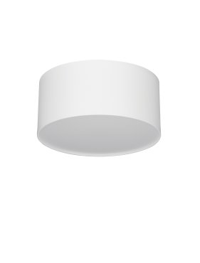 Nova Luce Marsa - plafonnier - Ø 14 x 6,5 cm - 16W LED inclus - blanc sablé