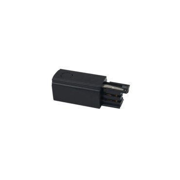 Maxlight Track - borne d'alimentation (gauche) pour rails - 9,6 x 2,15 x 3,25 cm - noir