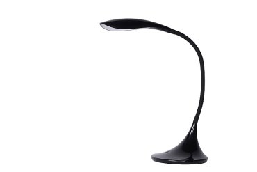 Lucide Emil - lampe de bureau -12 x 22 x 37,5 cm - 4,5W LED dimmable inclus - noir