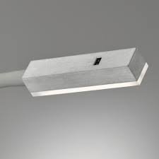 Fischer &amp; Honsel Raik - applique murale avec contrôle gestuel - 4 x 4 x 57 cm - 5W LED inclus - gris
