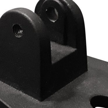 Base Nova Luce - 5,5 x 5,5 x 4 cm - noir