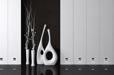 Skoff Tango LED - applique encastrée - 73 x 73 mm, s'intègre dans un boîtier d'encastrement de 60 mm - noir - 230V - 4000K