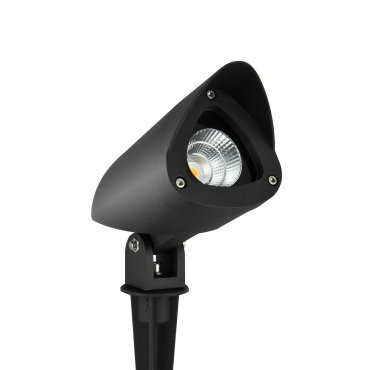 Nova Luce Inside - spot de sol sur piquet - 26 cm - 3W LED inclus - IP65 - noir