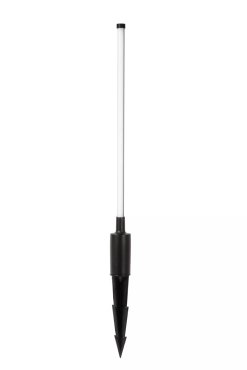 Lucide Lornex - spot de sol sur piquet - Ø 4,9 x 58 cm - 6W LED inclus - IP54 - noir