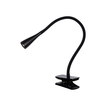 Lucide Zozy - lampe à pince - 19 x 8 x 17 cm - 3W LED dimmable inclus - noir
