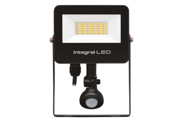 Integral LED Super Slim 2 – projecteur avec détecteur de mouvement – 15,4 x 3,9 x 19,9 cm – 20W LED inclus – via Tuya Smart – couleur de lumière réglable - IP67 – noir