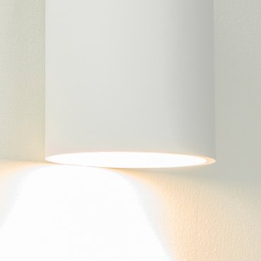 Artdelight Brody - applique murale - Ø 7,2 x 11 cm - 4W LED inclus - IP54 - blanc