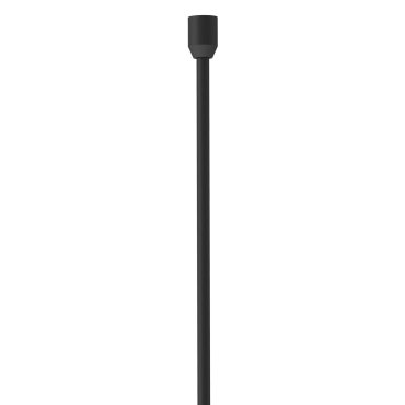 Nova Luce Sin - tube de connexion pour profilé magnétique Curve - Ø 2,3 x 37,3 cm - noir sable