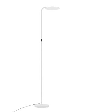 Nova Luce Sinkro - lampadaire - 25,2 x 174 x 43,5 cm - 30W LED inclus - blanc sablé